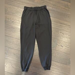 Lululemon joggers: black, size 8